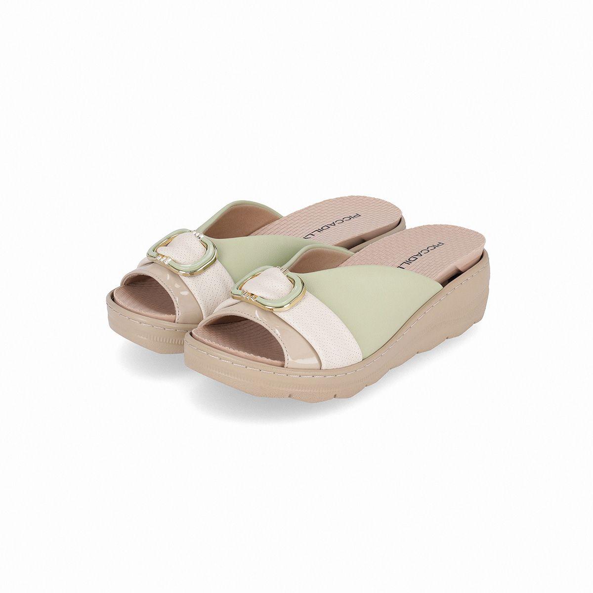 Sueco Mujer Anabela SPA Verde 570 Piccadilly-2