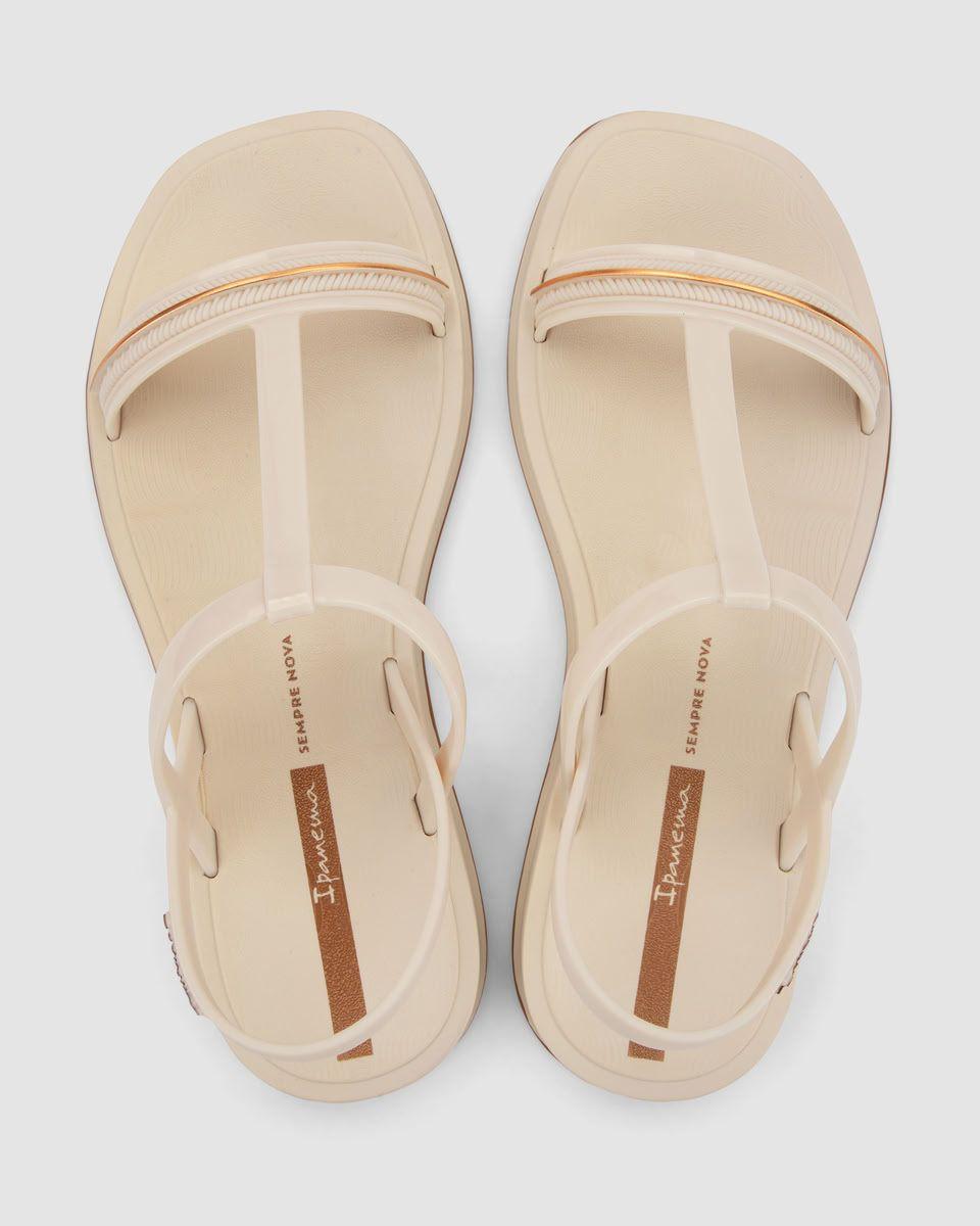 Sandalia Mujer Hueso Glow Sand 152 Ipanema-1