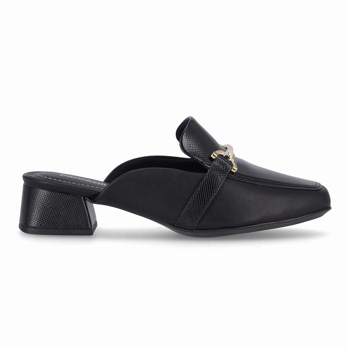 Zapato Mujer Negro/Dorado Tati 83 Piccadilly-0