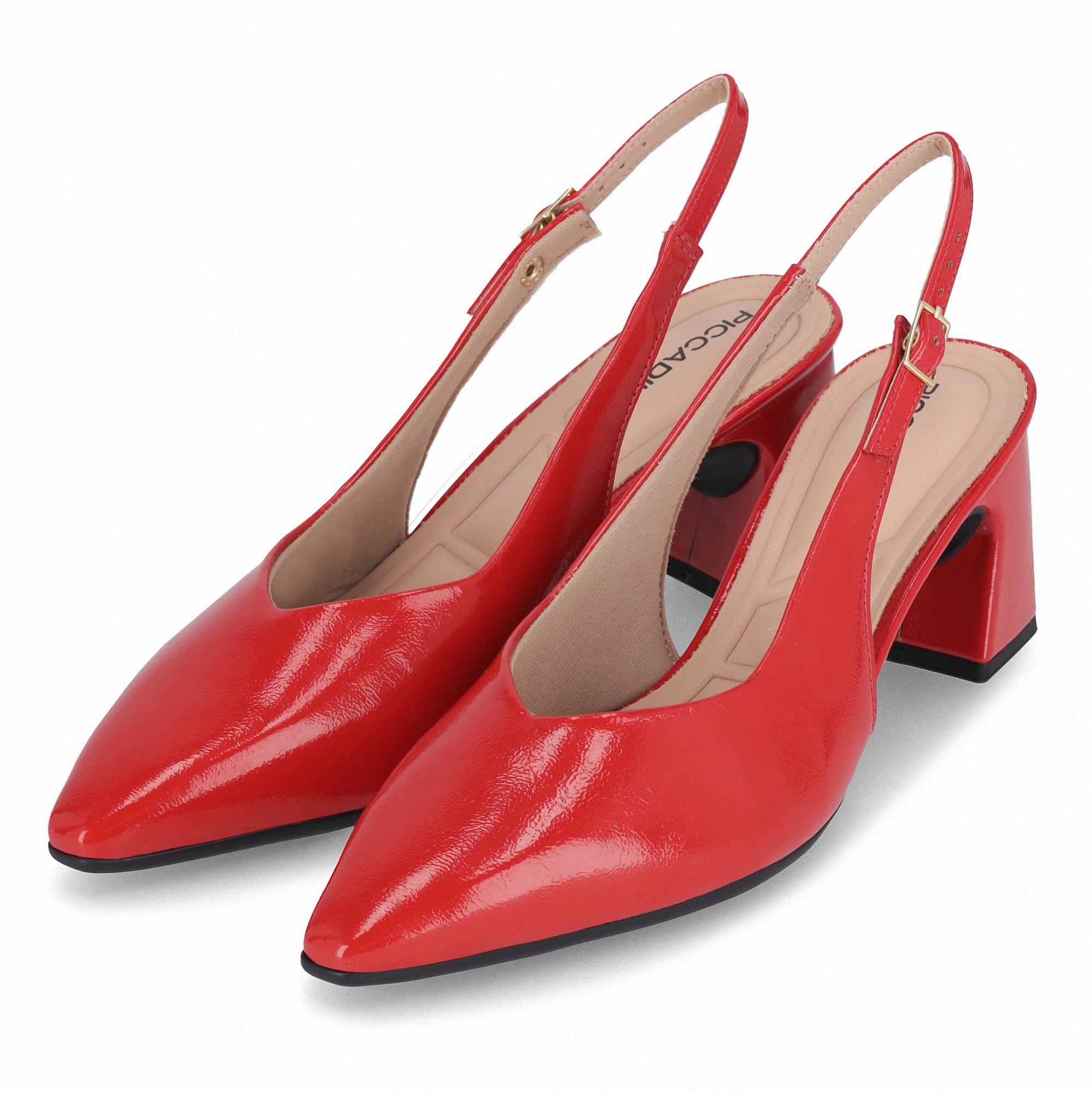 Zapato Mujer Rojo/Charol Irene 77 Piccadilly-2