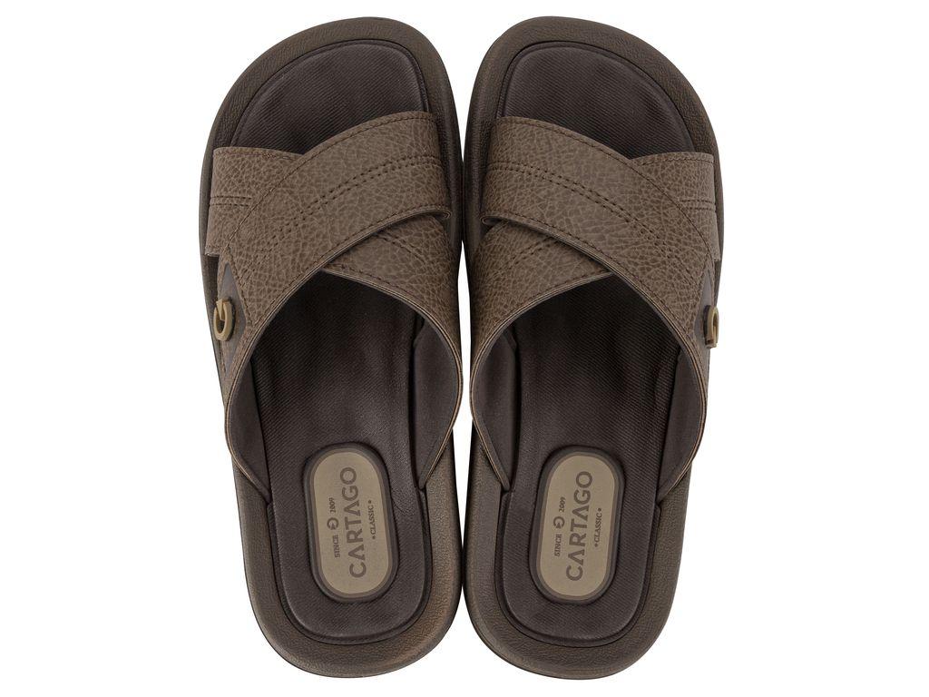 Sandalia Hombre Café Fiji Cartago-0