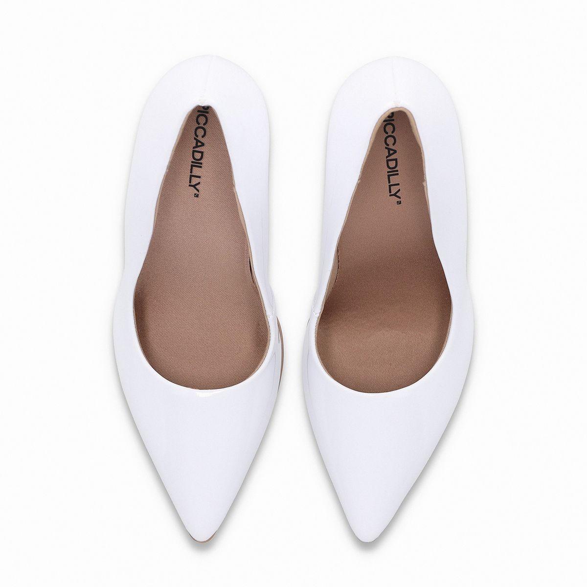Zapato Mujer Blanco/Charol Silvana 173 Piccadilly-1