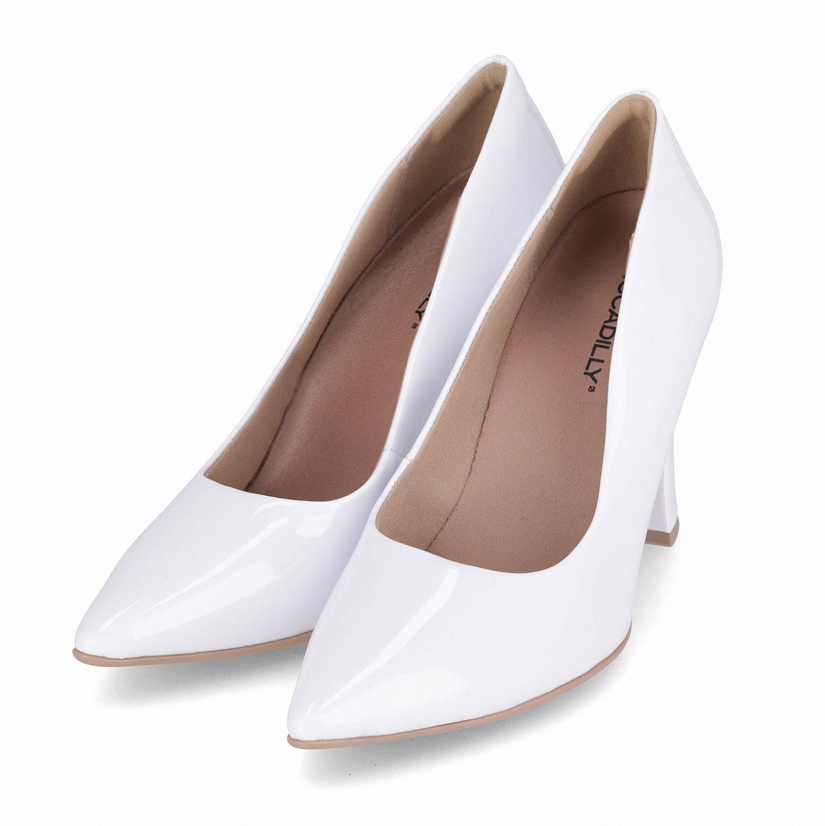 Zapato Mujer Blanco/Charol Silvana 173 Piccadilly-2