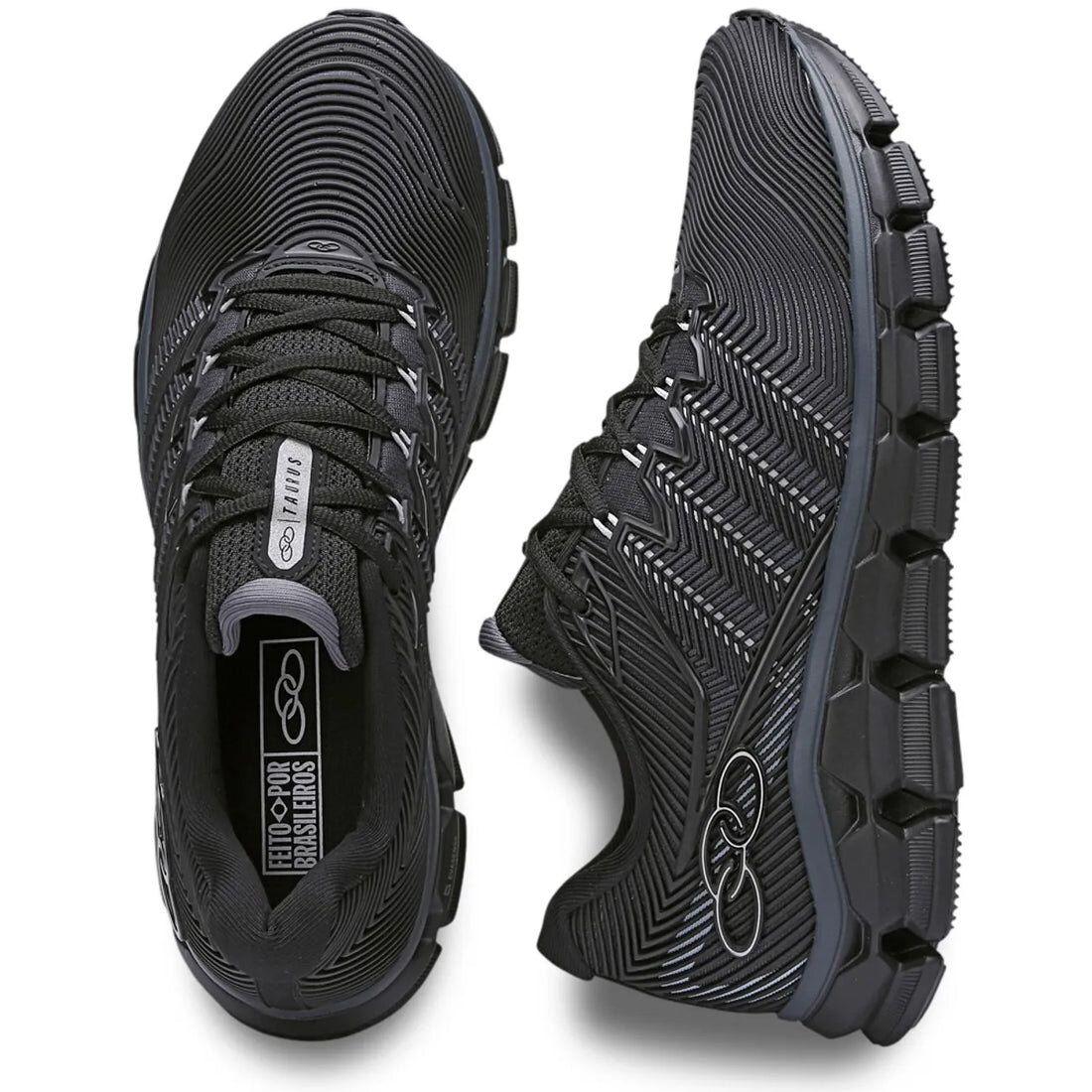 Zapatilla Hombre Taurus Negro Olympikus-2