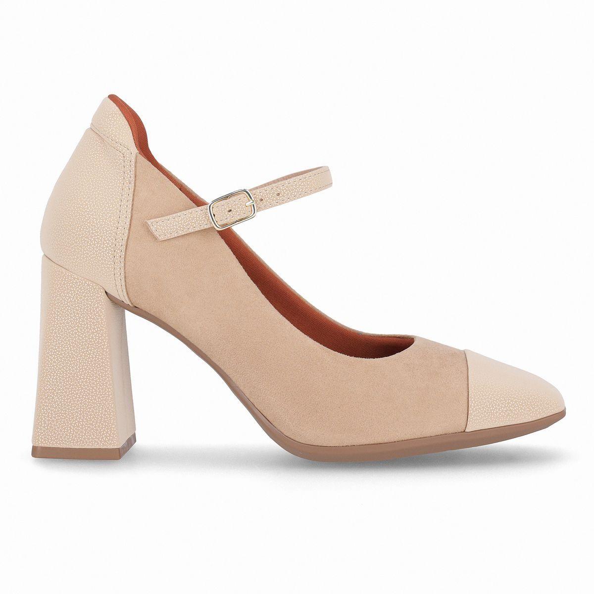 Zapato Mujer Beige Boneca Piccadilly-0
