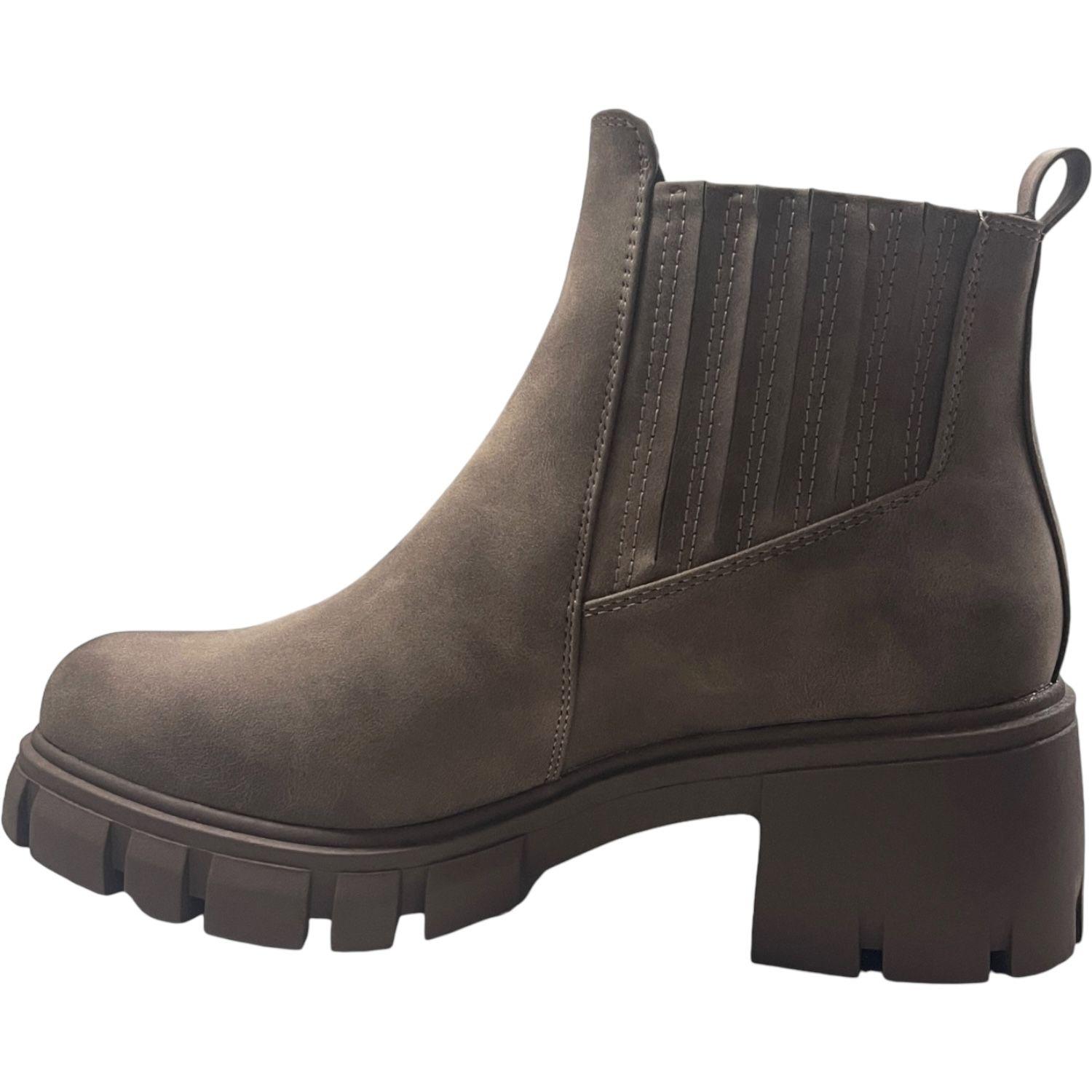 Botin Mujer Camel Venecia Detogni-2