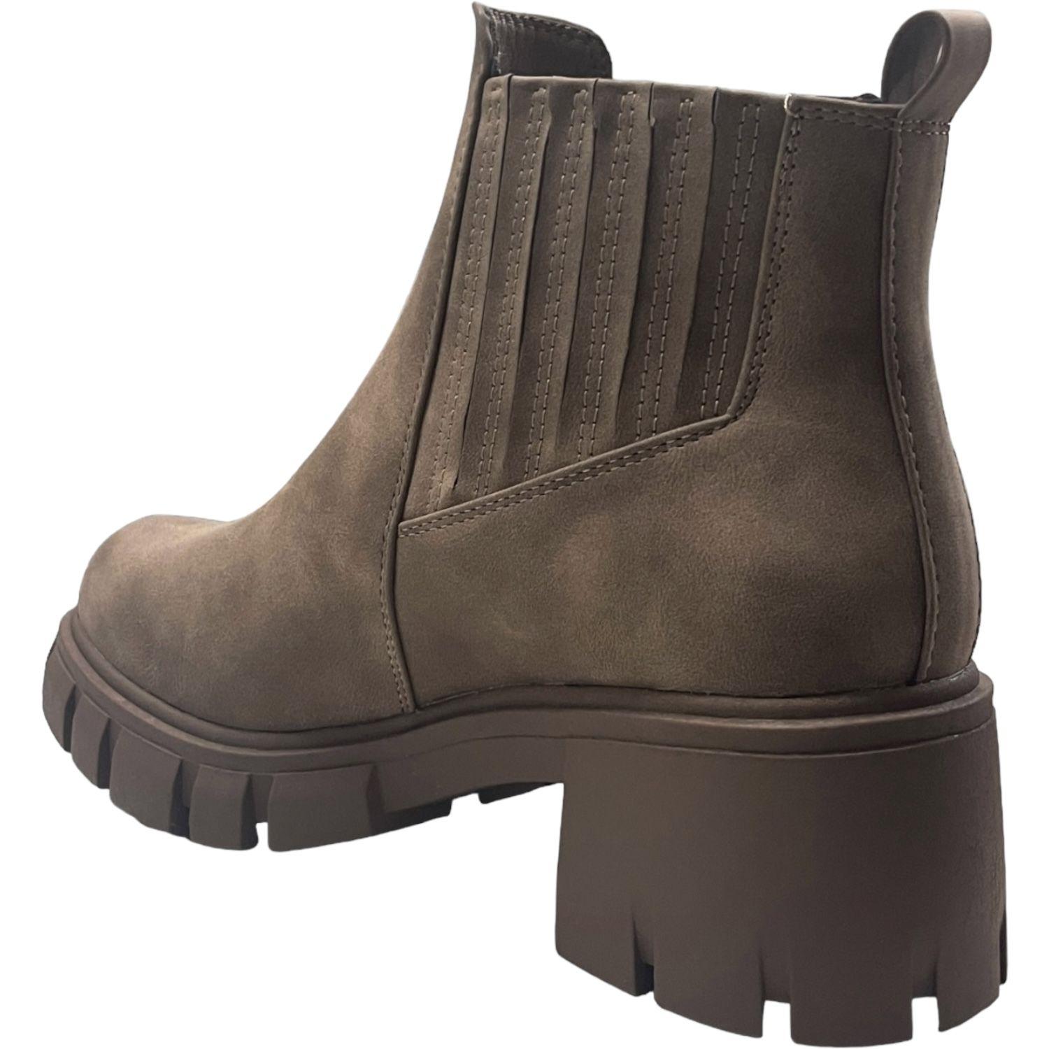 Botin Mujer Camel Venecia Detogni-3