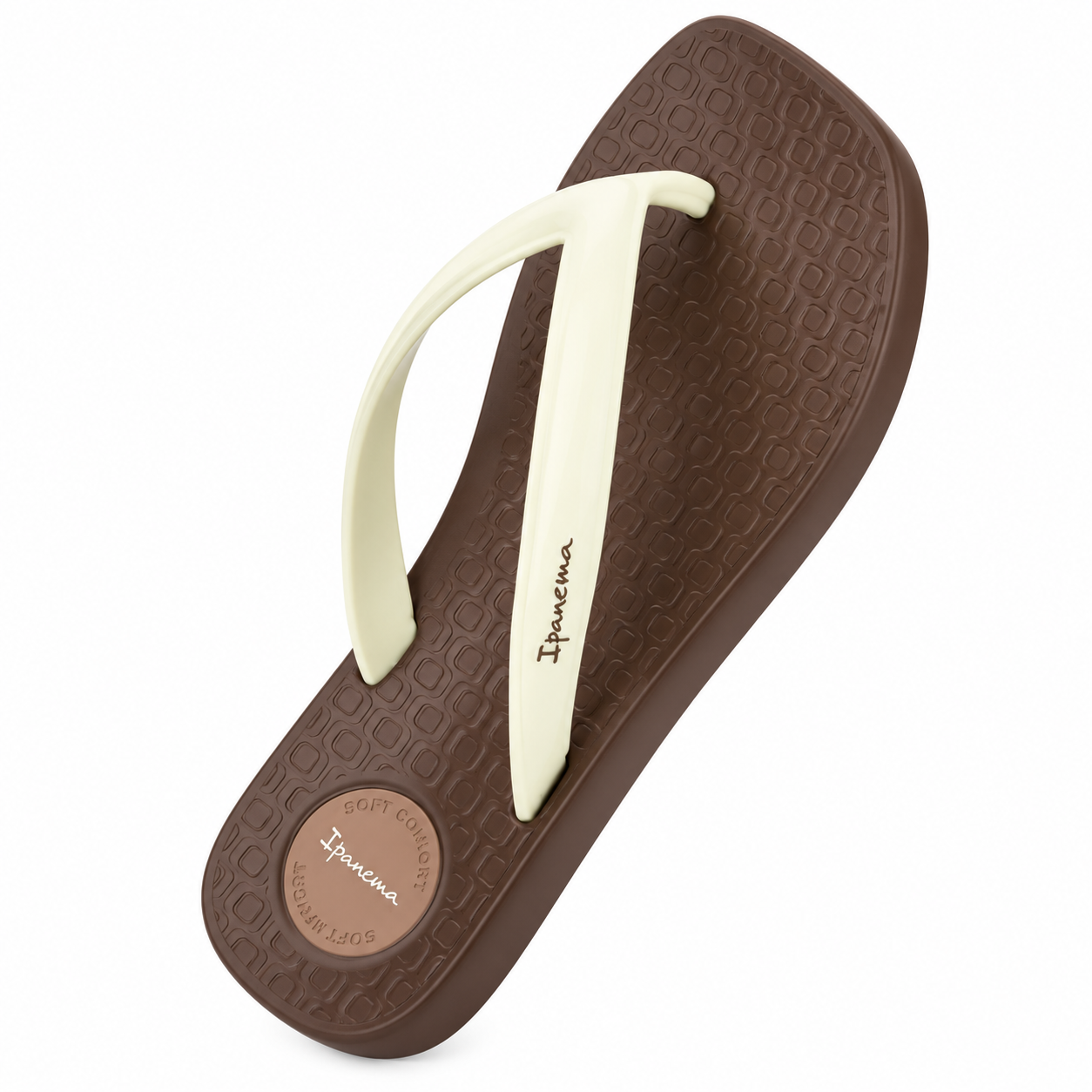 Sandalia  Mujer Café/Beige Pluma Ipanema-2