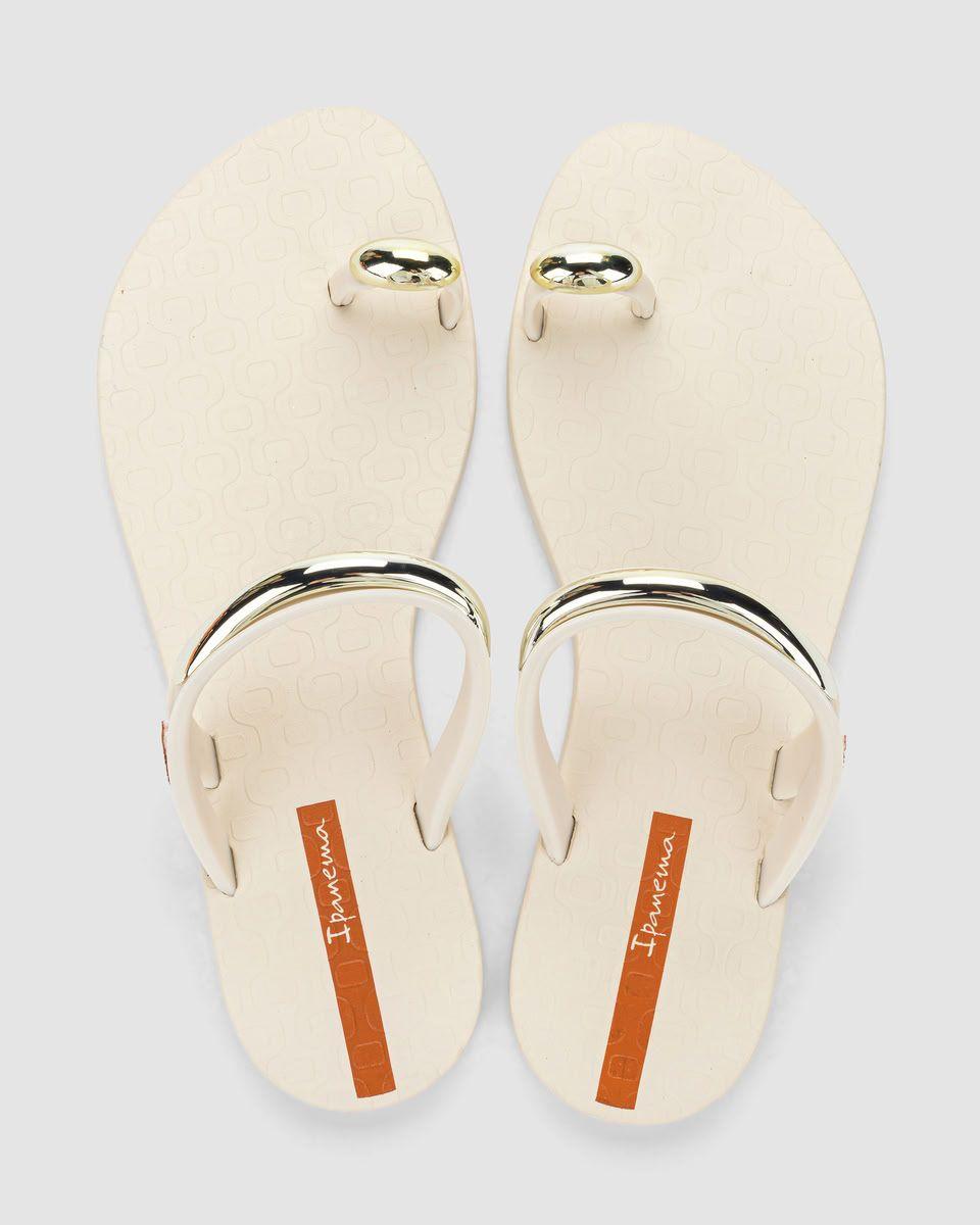 Sandalia Mujer Negro Beige Lux Ipanema-3