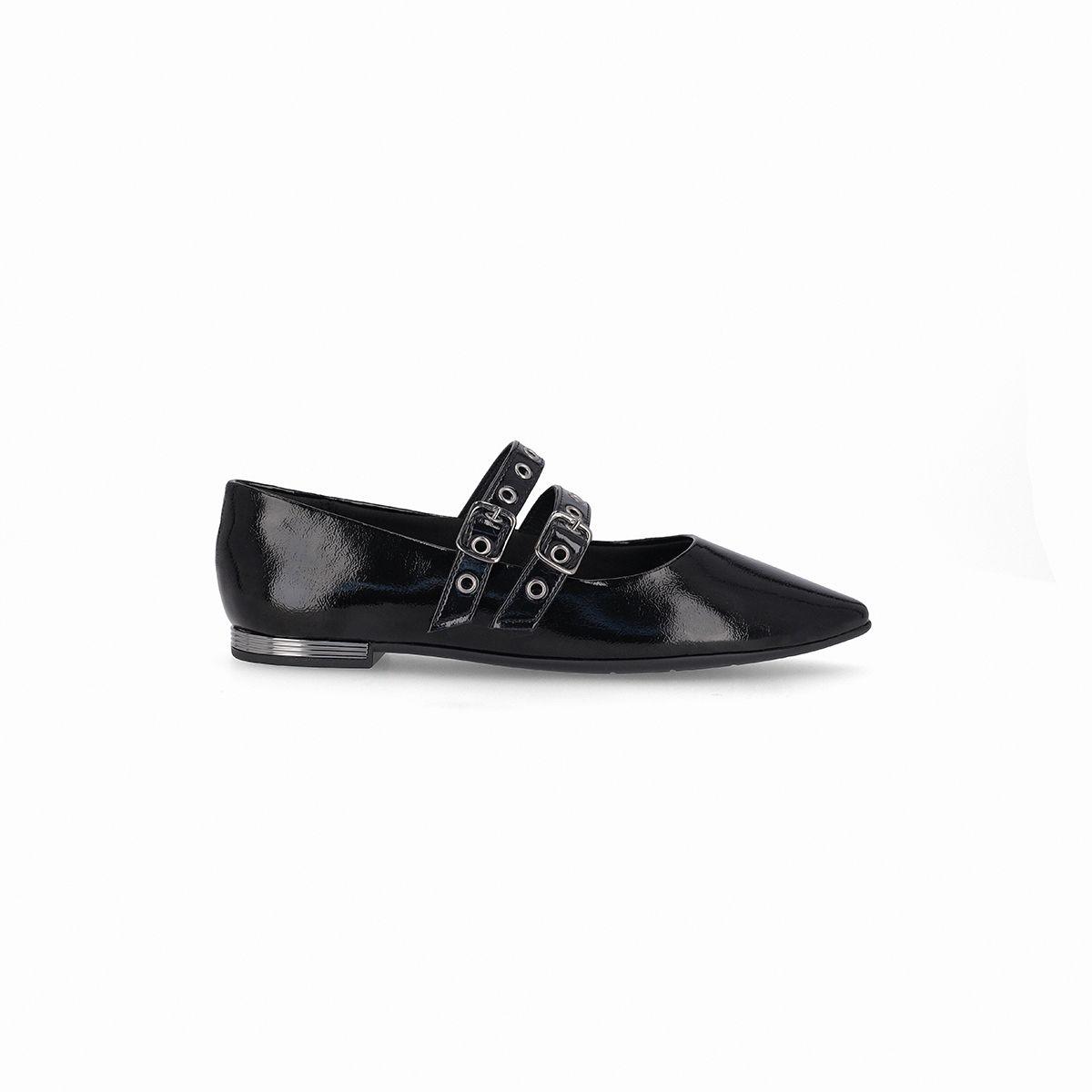 Zapato Mujer Negro Ana/Hebilla Piccadilly-0