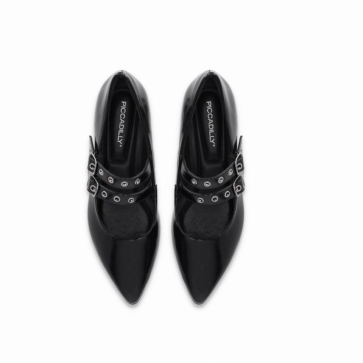 Zapato Mujer Negro Ana/Hebilla Piccadilly-2