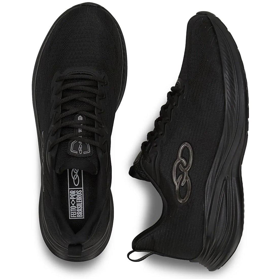 Zapatilla Mujer Marte Negro-2