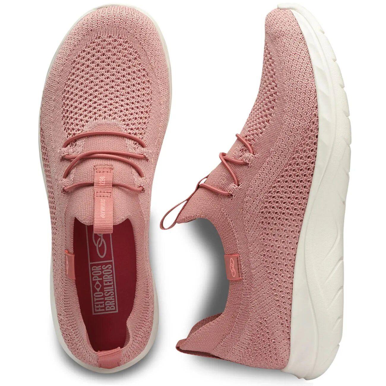 Zapatilla Mujer 129G Ultraleve Rosado Olympikus-1