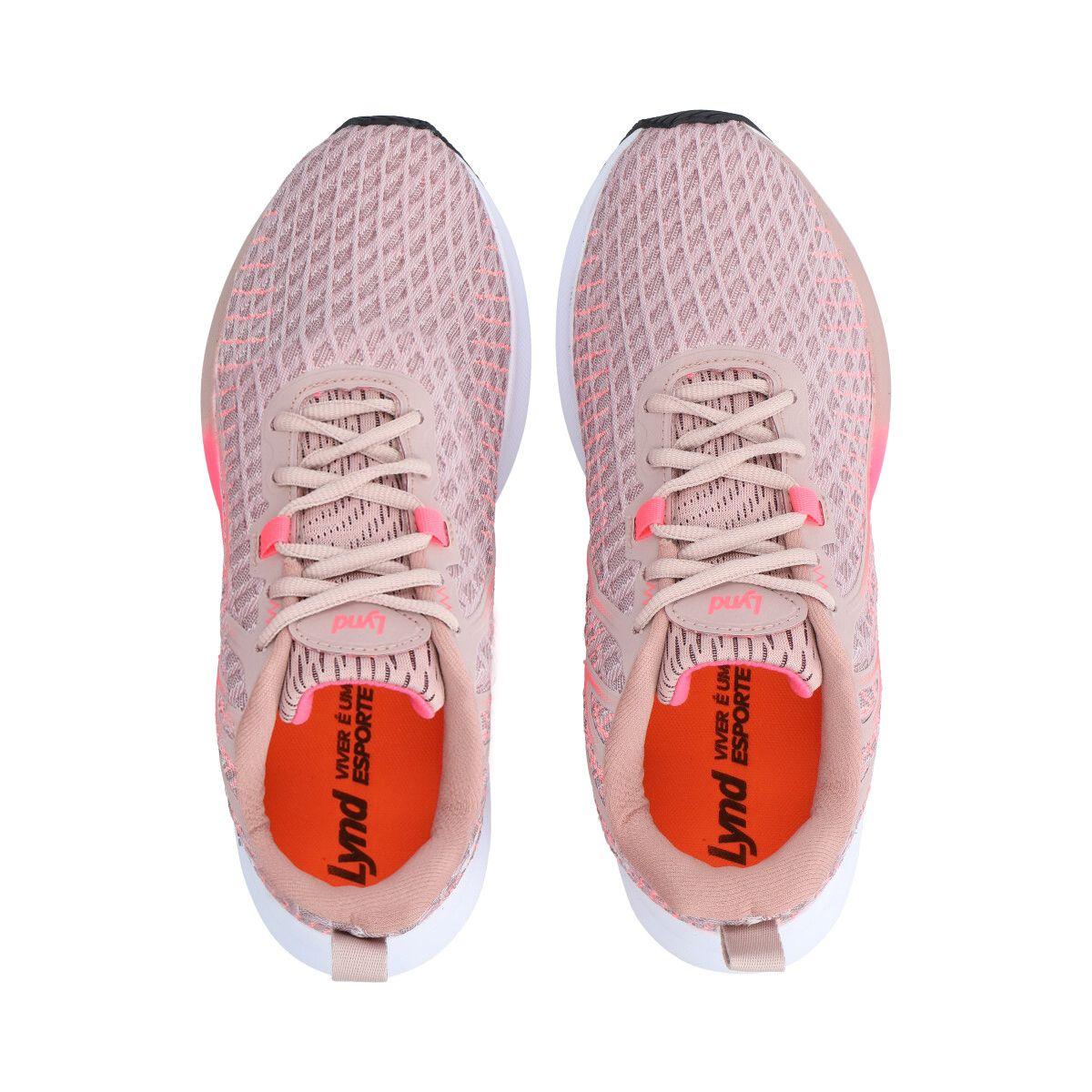 Zapatilla Mujer Grid Rosa Lynd-1