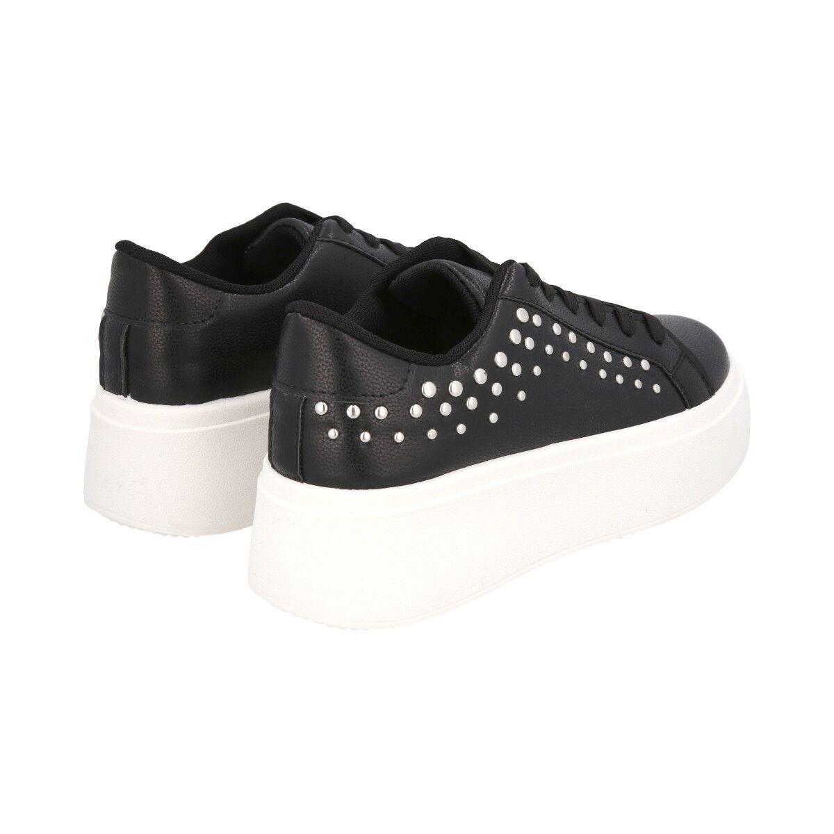 Zapatilla Urbana Mujer Negro Dream Police -4