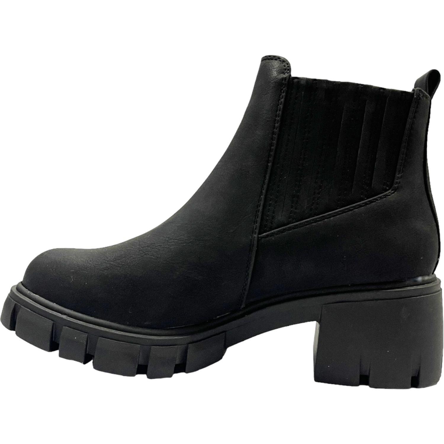 Botin Mujer Negro Venecia Detogni-2
