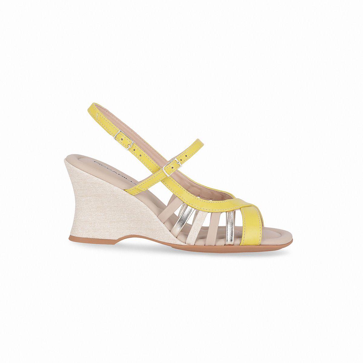 Sandalia Luciana Dorado/Limón Piccadilly-2