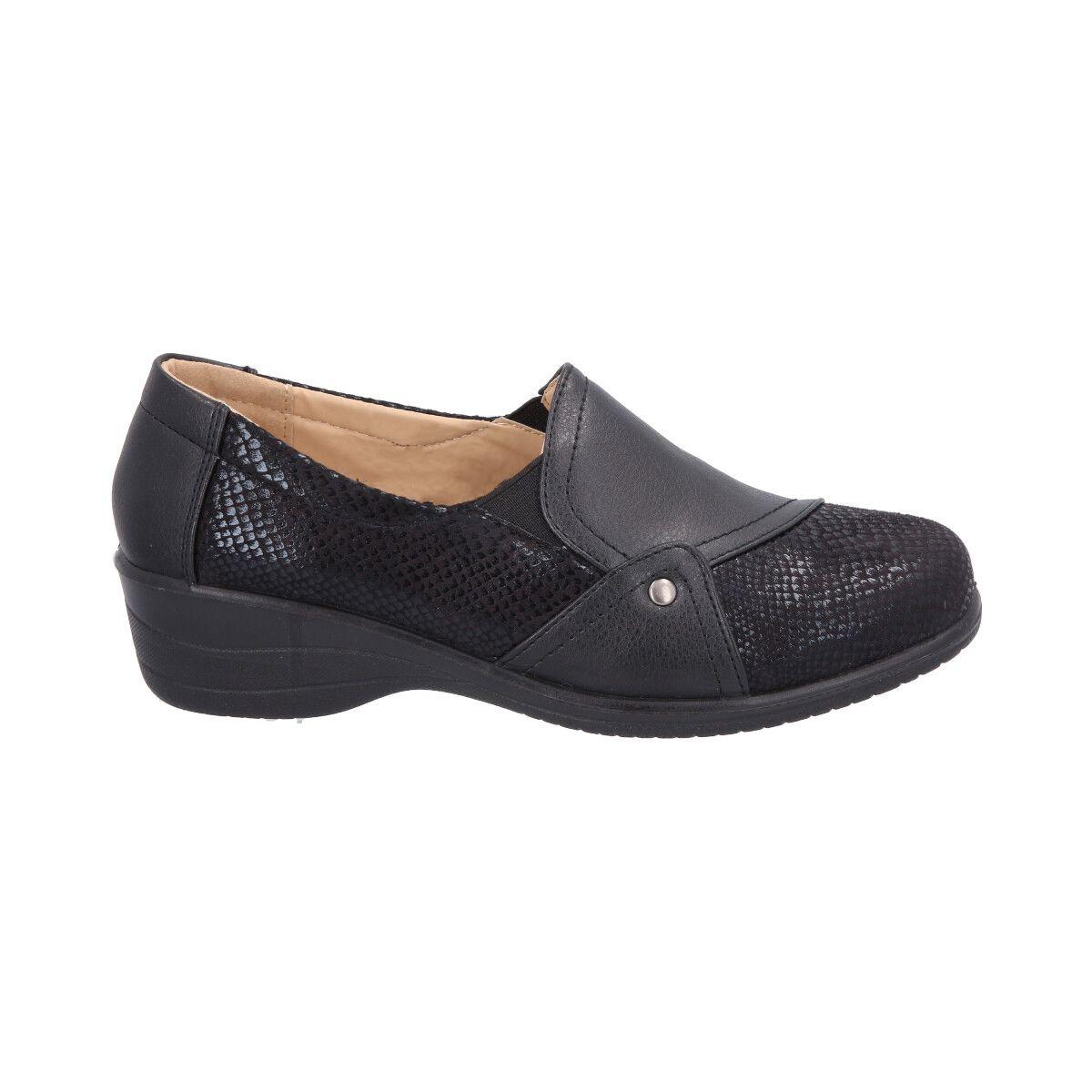 Zapato Mujer Negro North Police-0