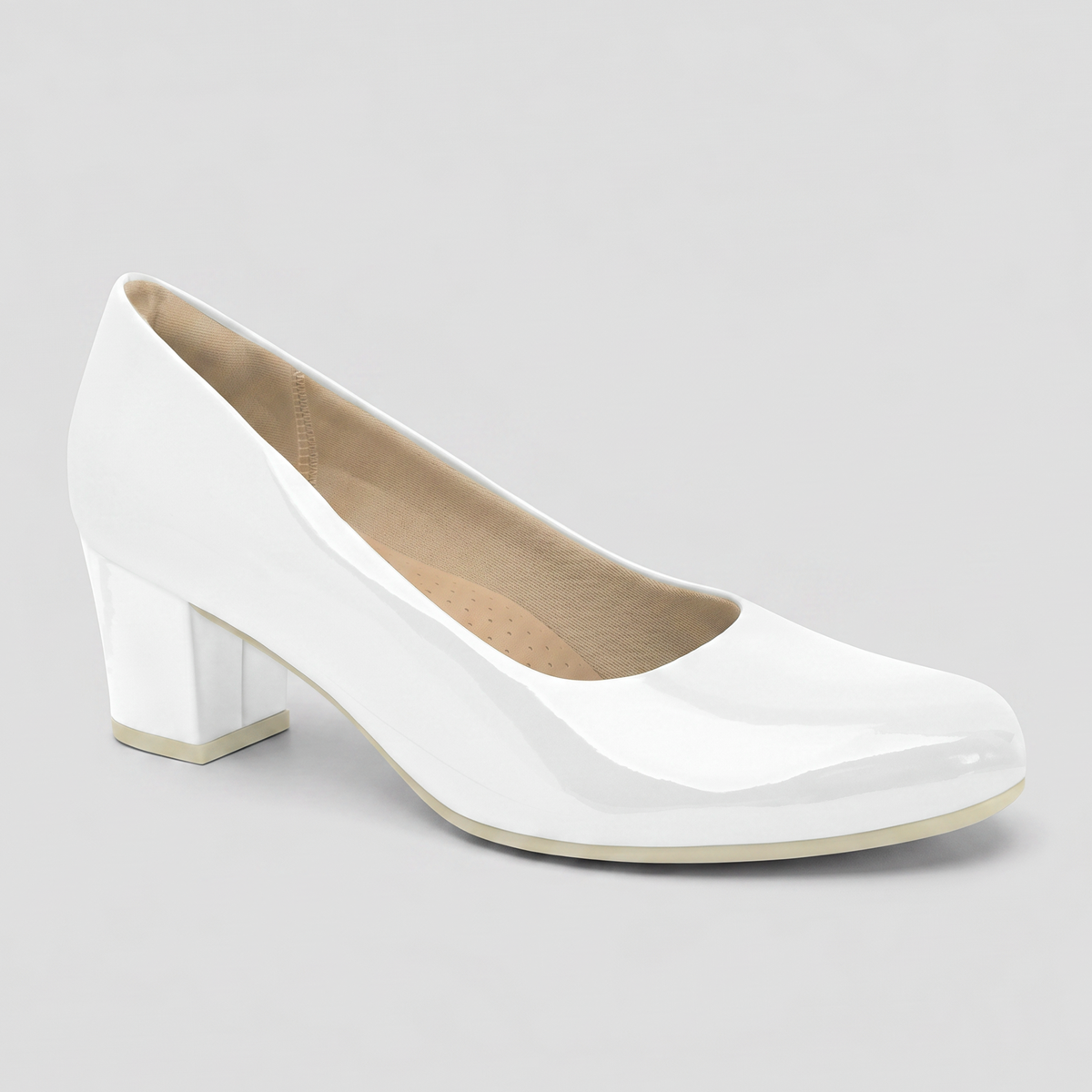 Zapato Mujer Blanco/Charol Laura Piccadilly-2