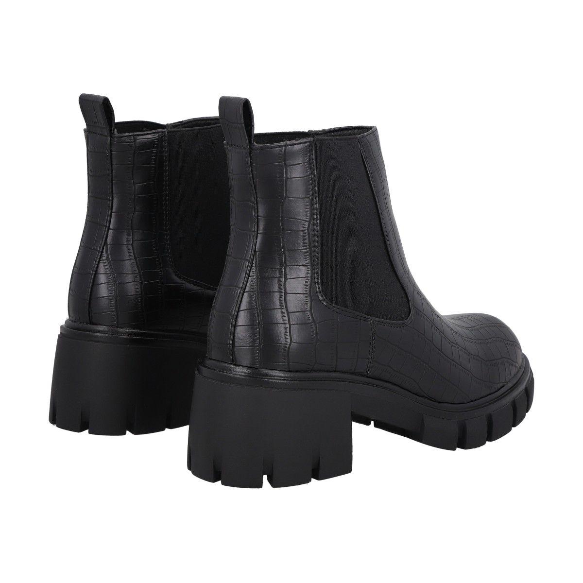Botin Mujer Negro Dona Police-3