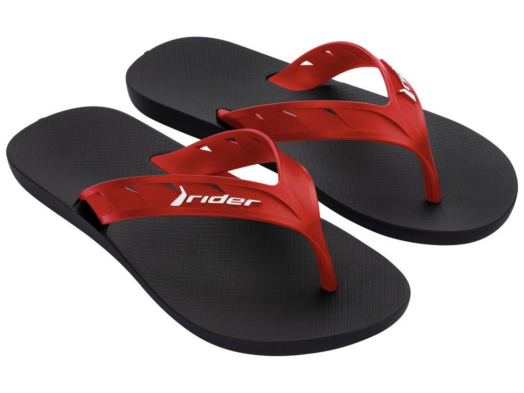 Sandalia Infantil Negro/Rojo Street Inf Rider-1