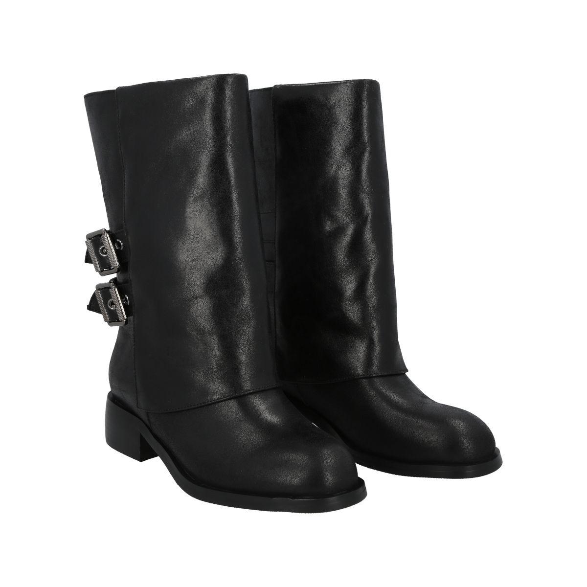 Bota Mujer Negro Martina Police-3