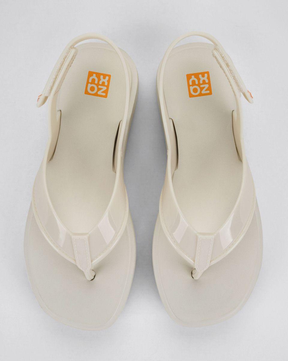 Sandalia Mujer Hueso Blink Zaxy-2