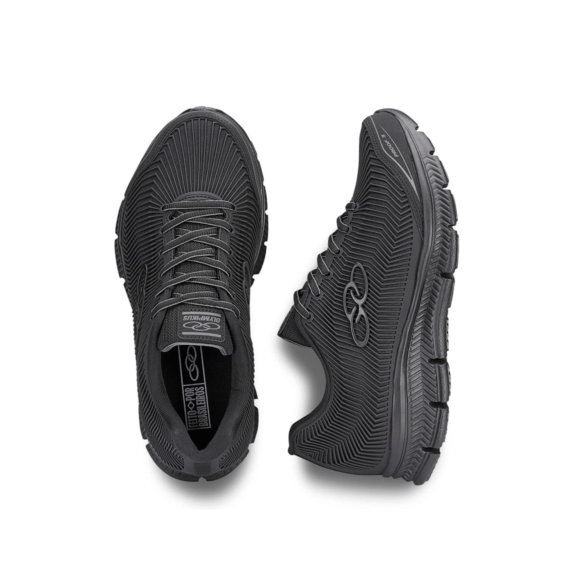Zapatilla Infantil Proof 3 Infantil Negro/Gris-2