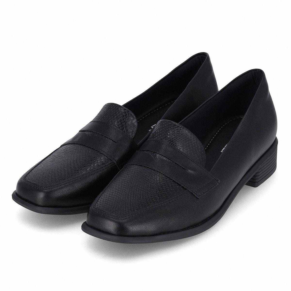 Mocasin Mujer Negro Giovanna Piccadilly-2