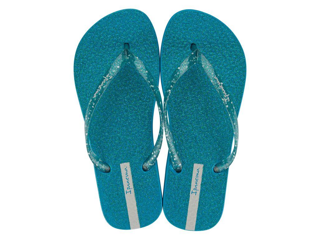 Sandalia Mujer Azul Glitter Ipanema-0