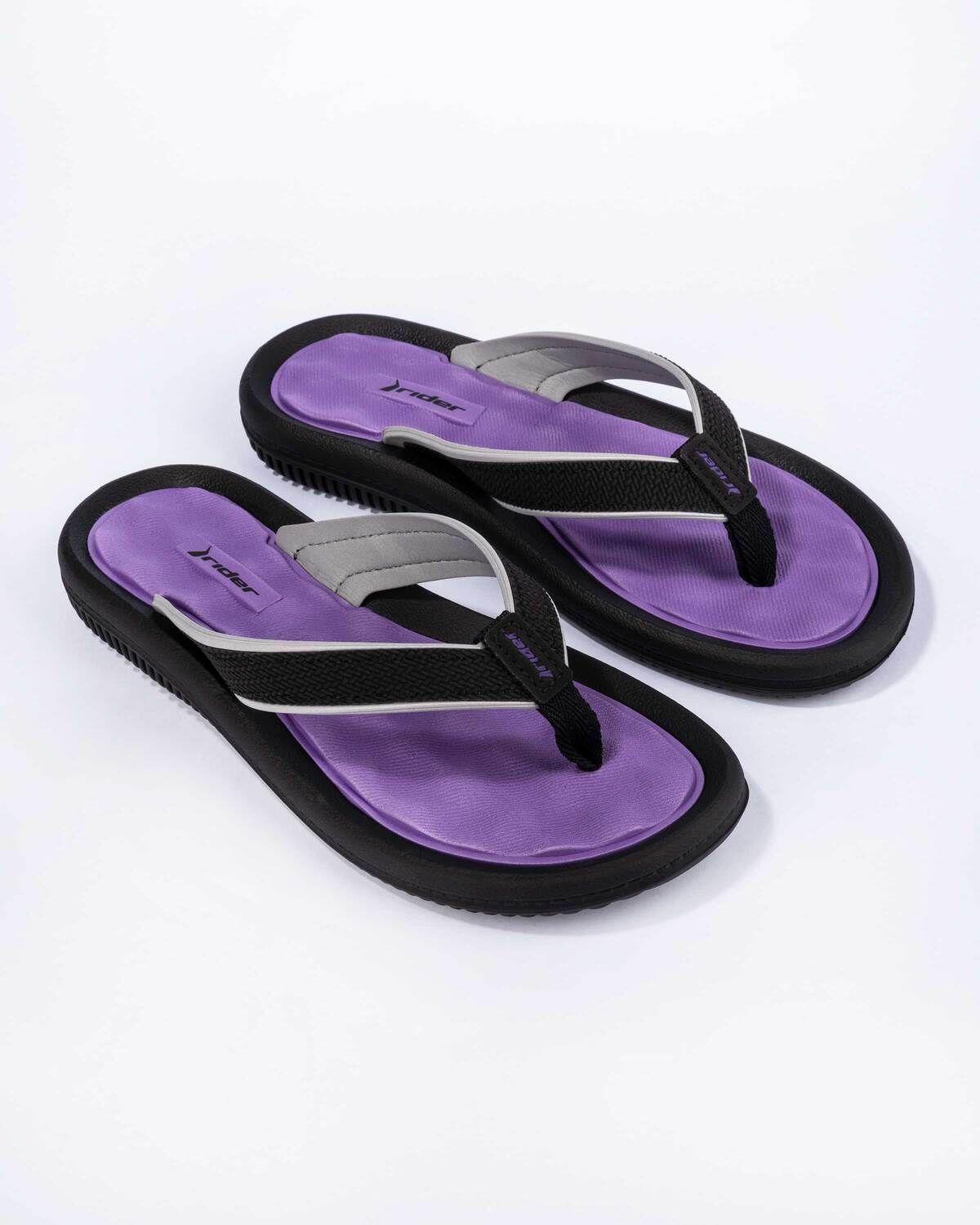 Sandalia Mujer Negro/Lila Dunas Rider-2