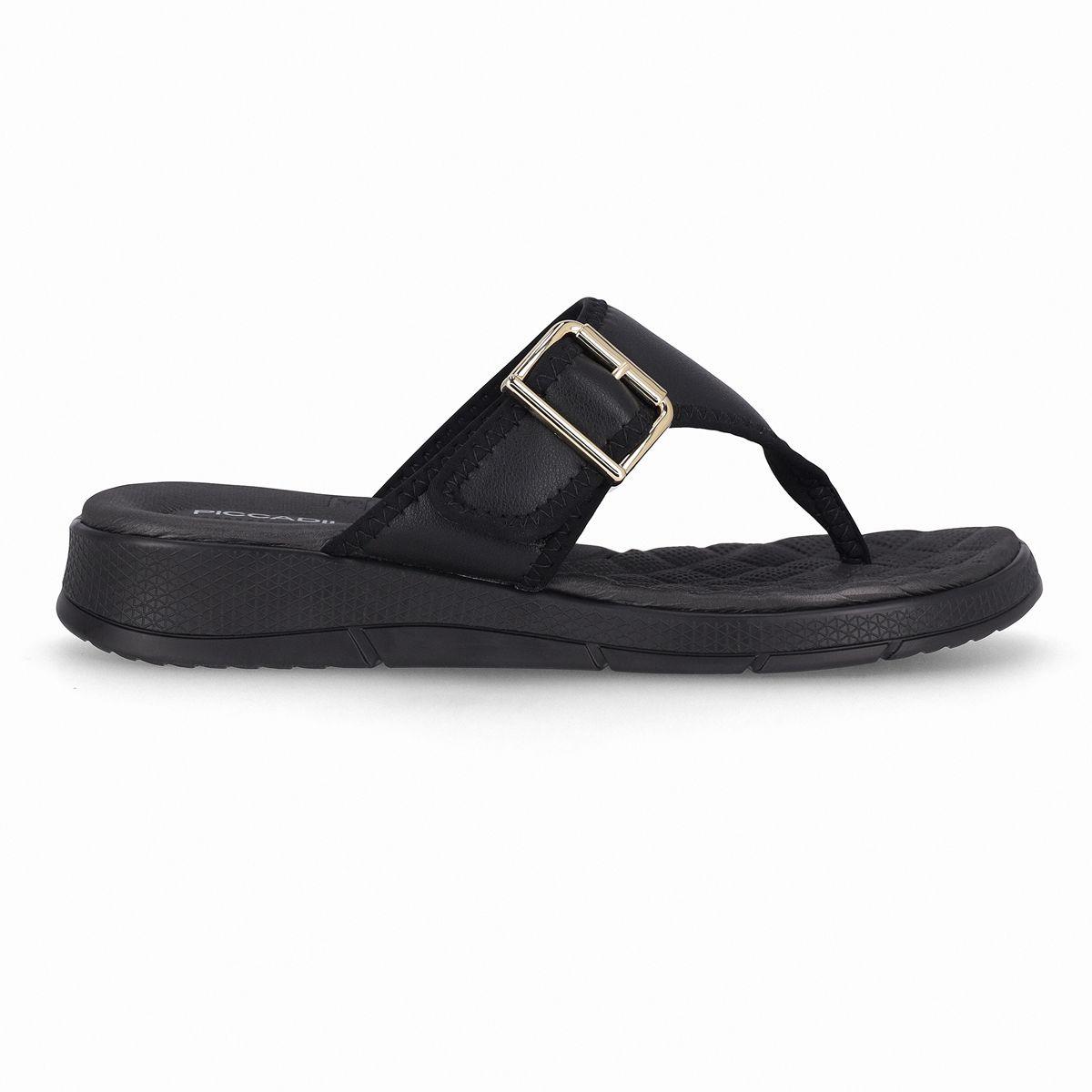 Sandalia Mujer Negro Espolón 885 Piccadilly-0