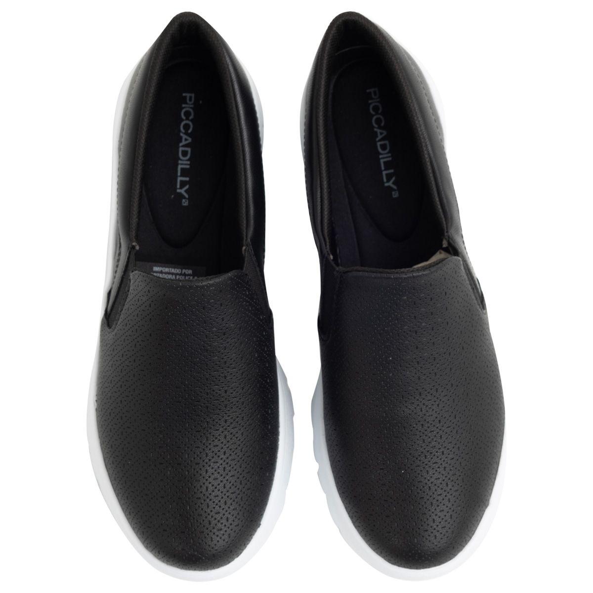Zapatilla Mujer Negro Vicky Piccadilly-2