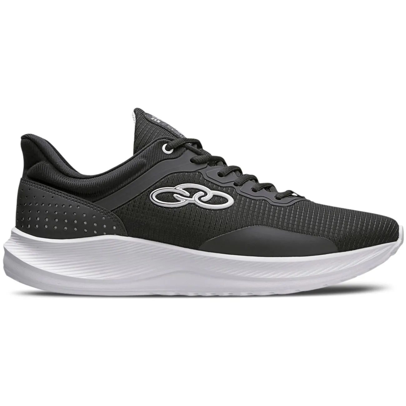 Zapatilla Hombre Zex Negro/Blanco-0