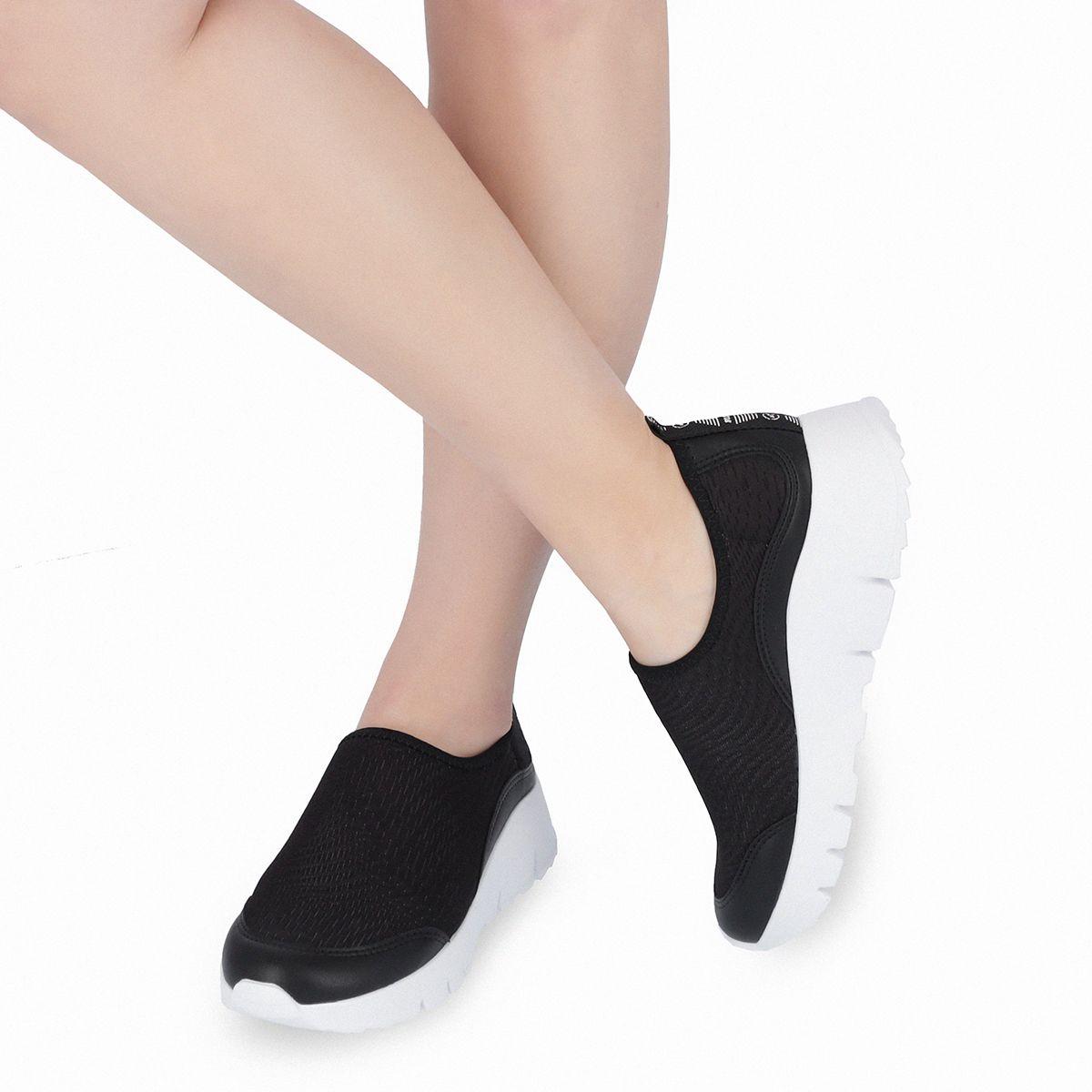 Zapatilla Mujer Negro Liz Piccadilly-1