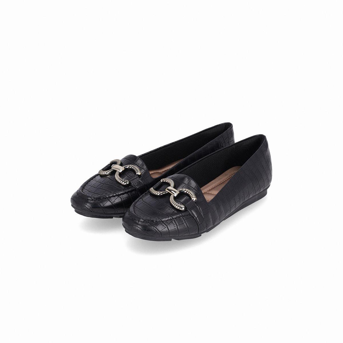 Ballerina Mujer Negro Crocco Michelle 36 Piccadilly-1