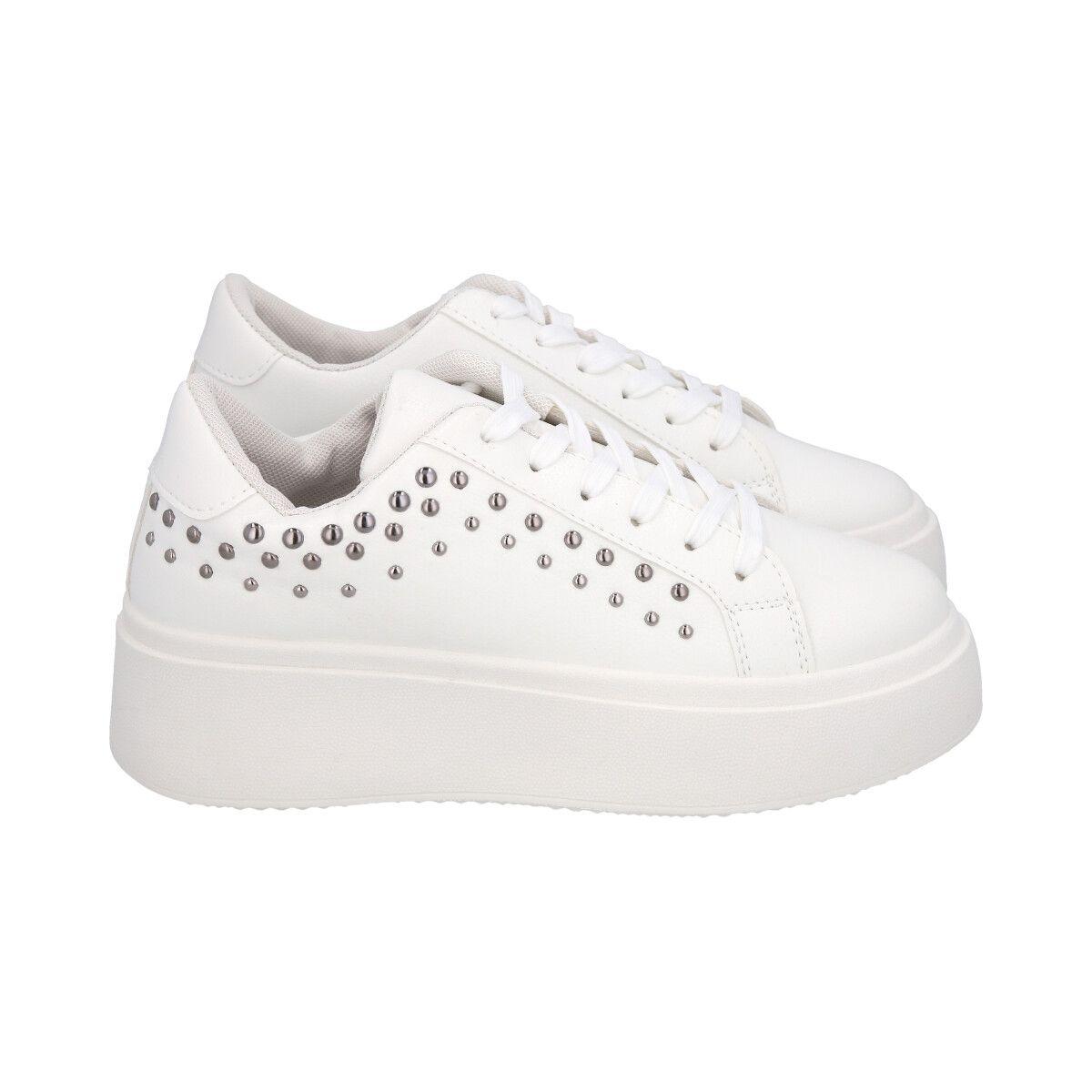 Zapatilla Mujer Blanco Dream Police-3