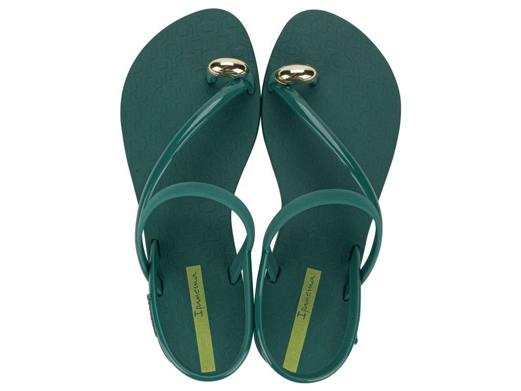 Sandalia Mujer Verde Glam Ring Ipanema-0