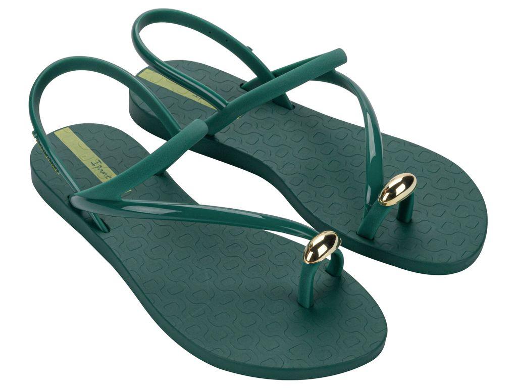Sandalia Mujer Verde Glam Ring Ipanema-1