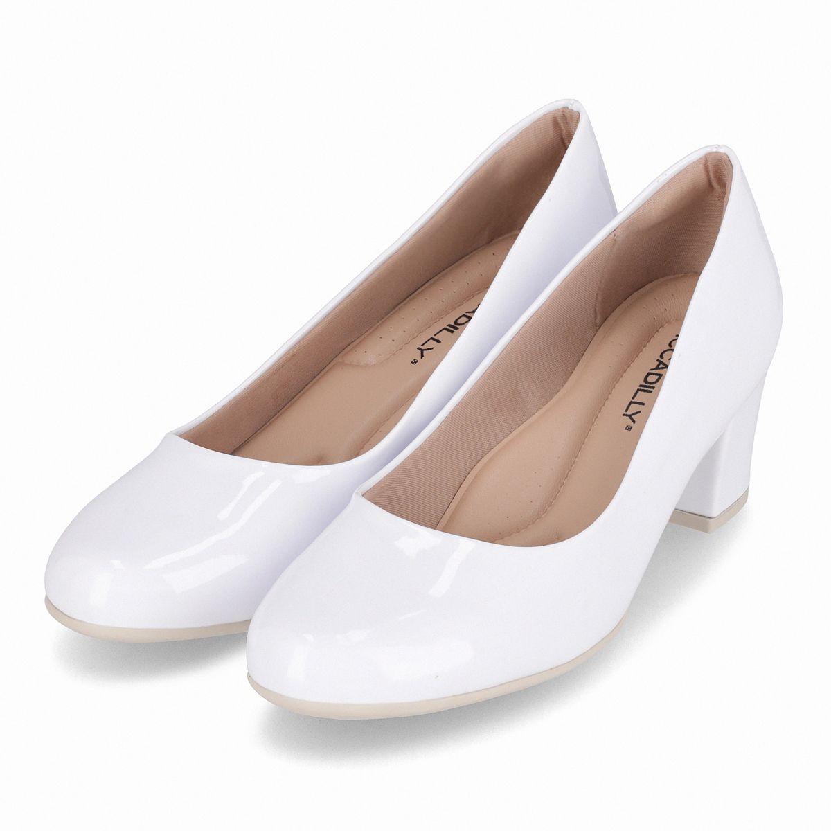 Zapato Mujer Blanco/Charol Laura Piccadilly-2