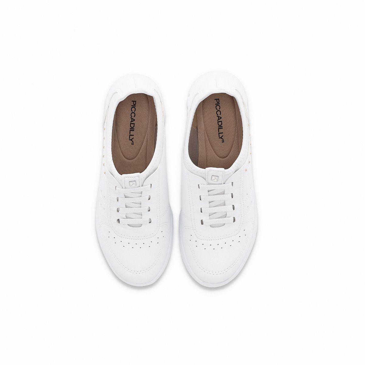 Zapatilla Mujer Blanco Vicky Piccadilly-2