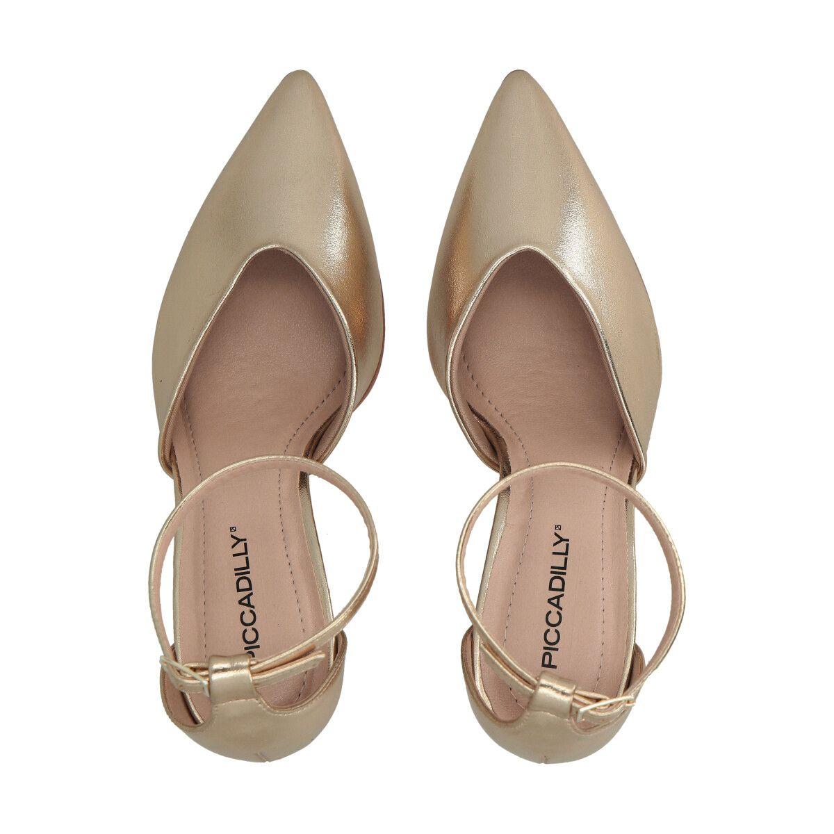 Zapato Silvana 09  Dorado Piccadilly-3