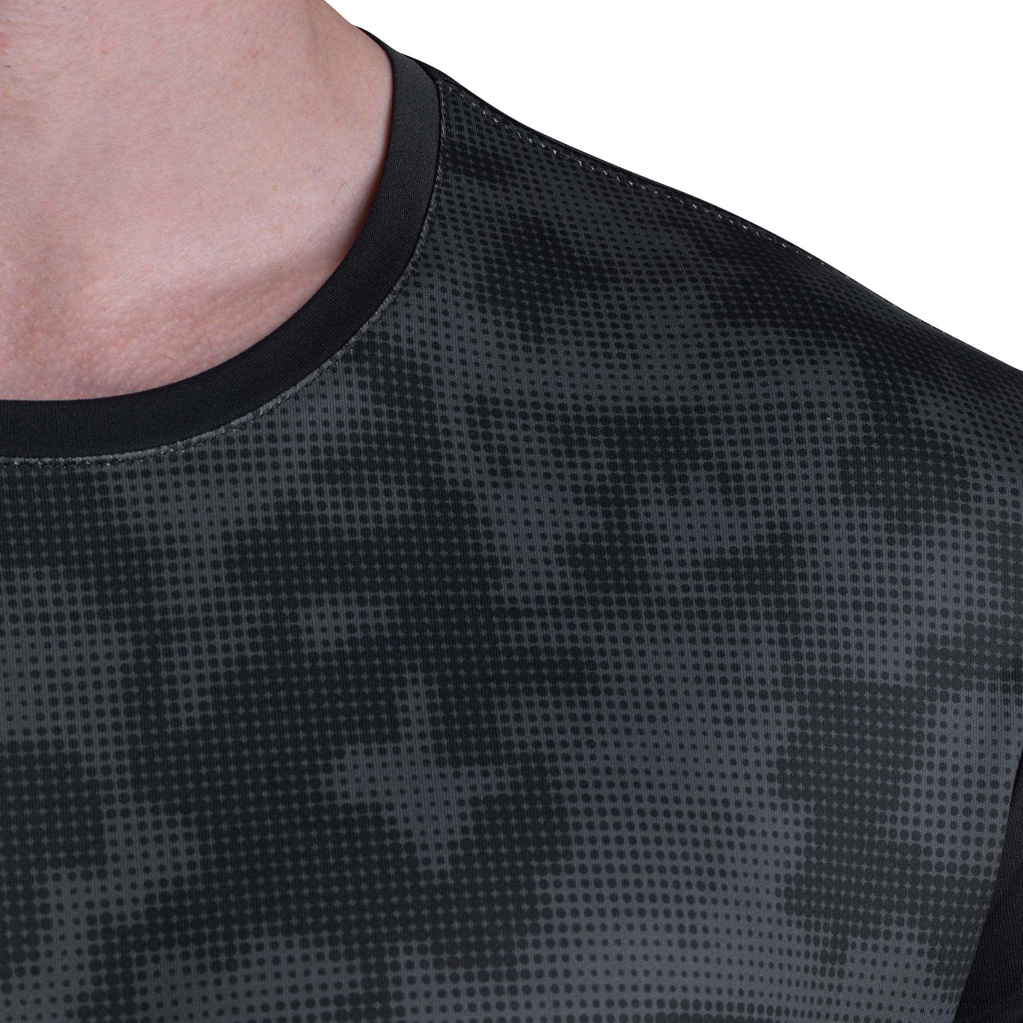 POLERA BASIC STAMP MANGA CORTA NEGRA HOMBRE-2