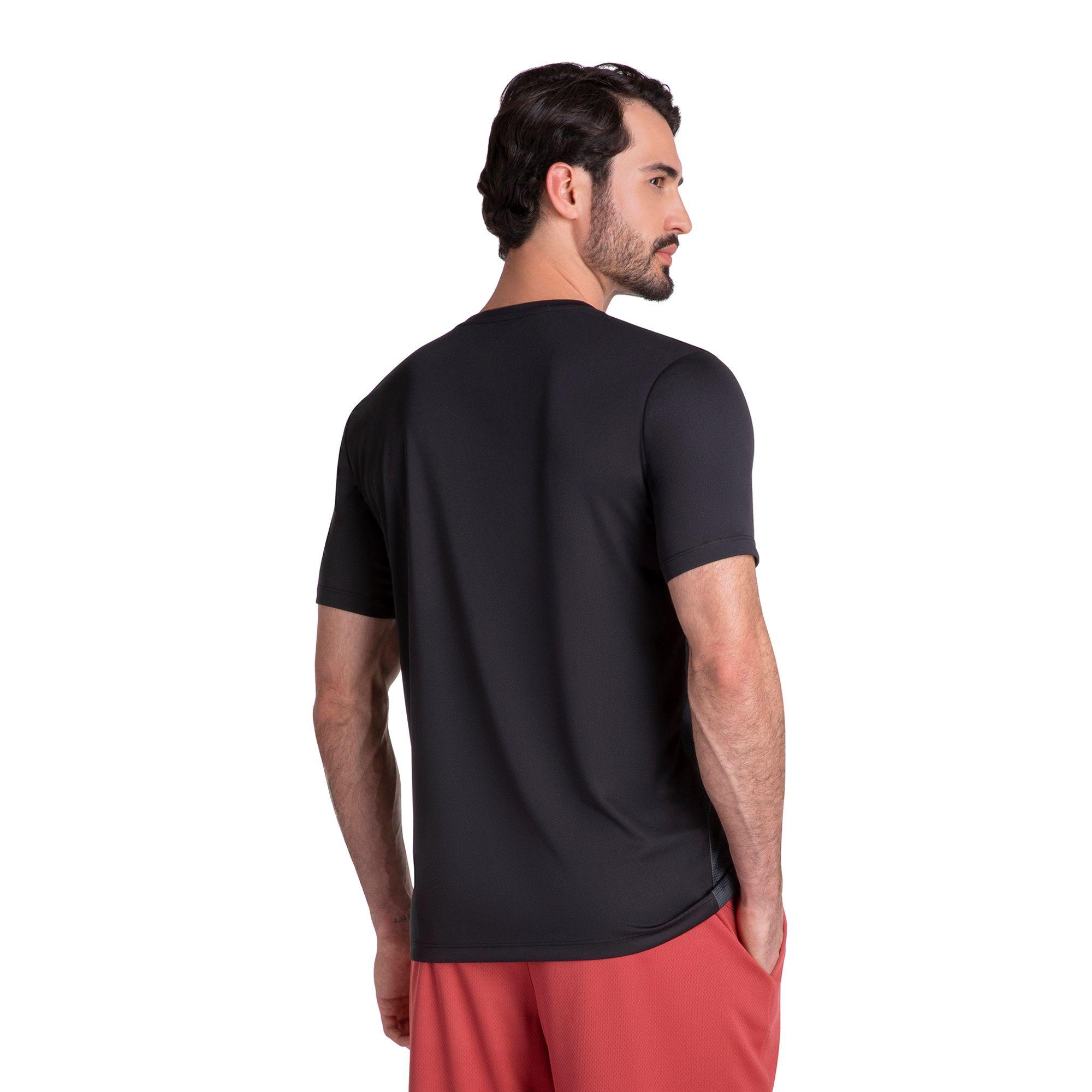 POLERA BASIC STAMP MANGA CORTA NEGRA HOMBRE-3