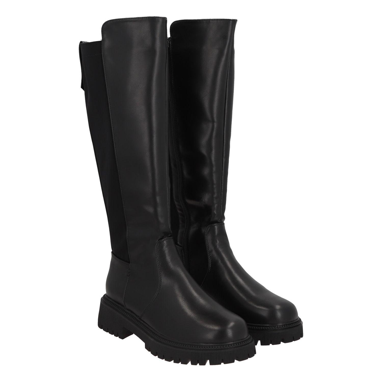 Bota Mujer Negro Jacinta Detogni-3