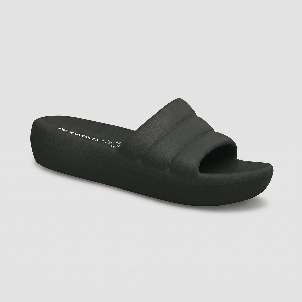 Sandalia Mujer Negro Marshmallow 73 Piccadilly-1
