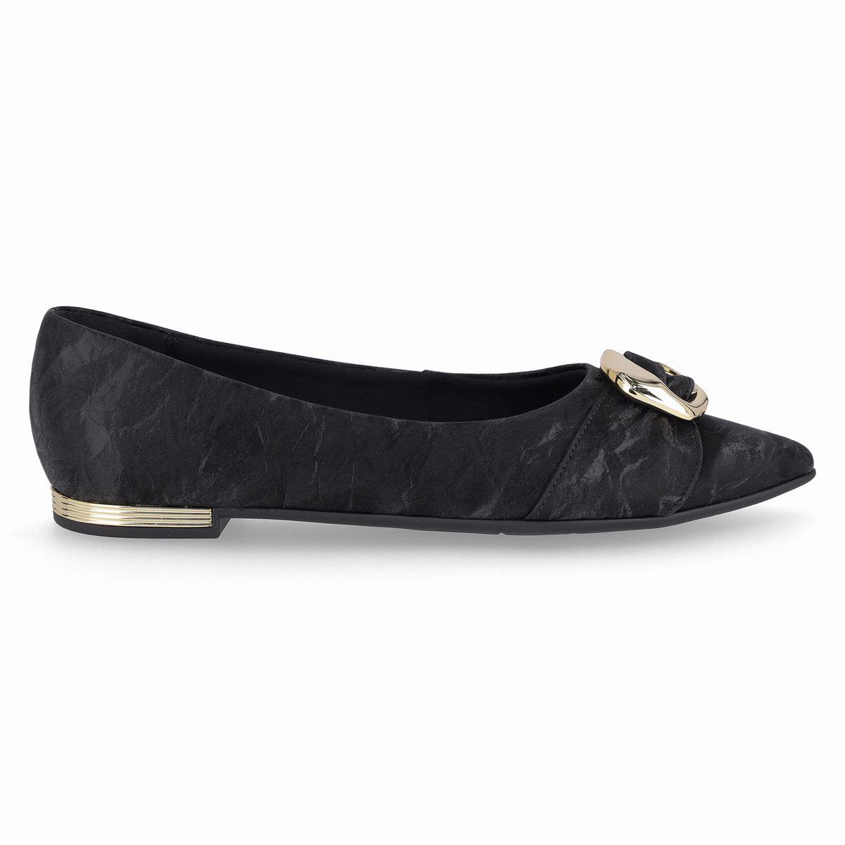 Zapato Mujer Negro/Dorado Ana 01 Piccadilly-0