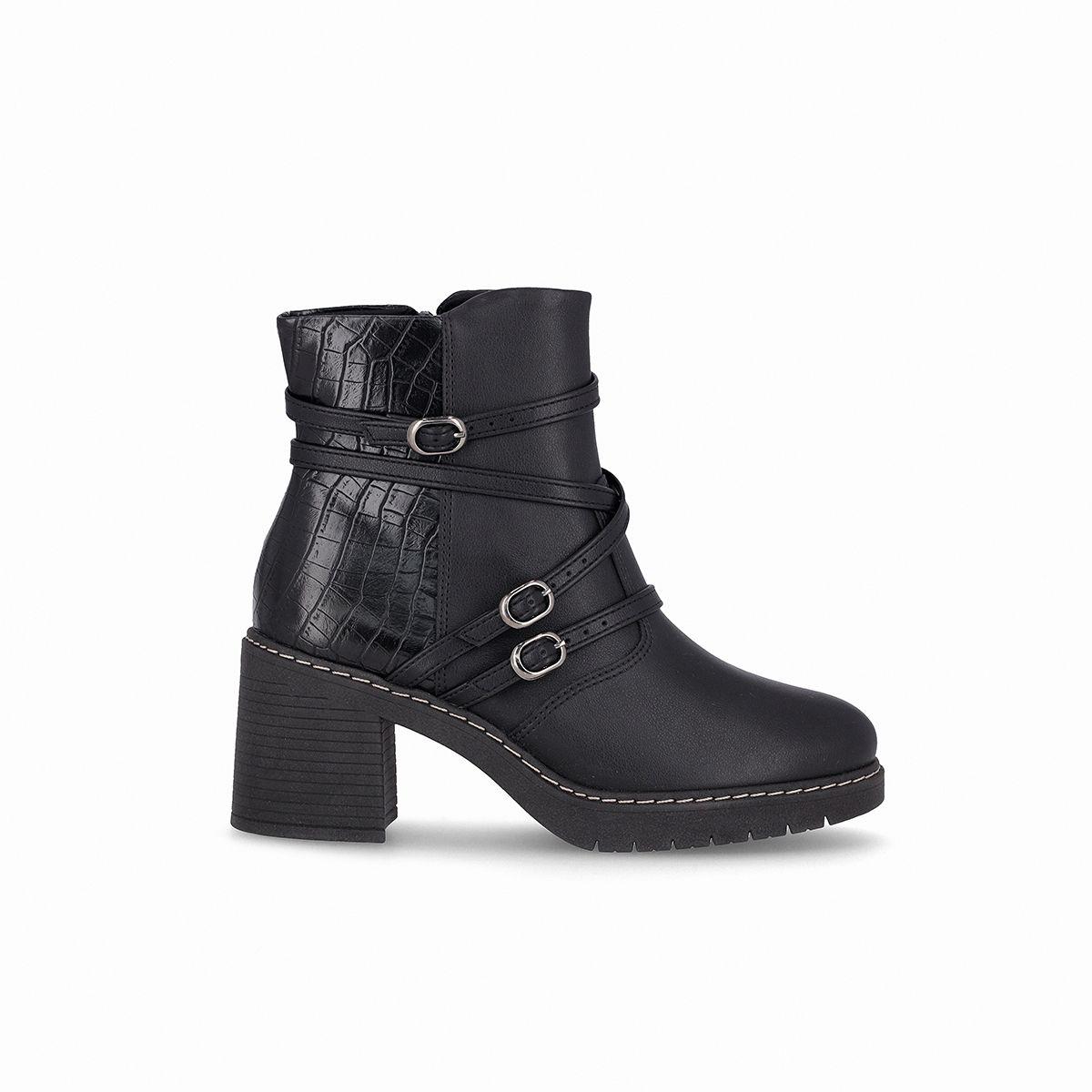 Bota Mujer Negro Denise Piccadilly-0