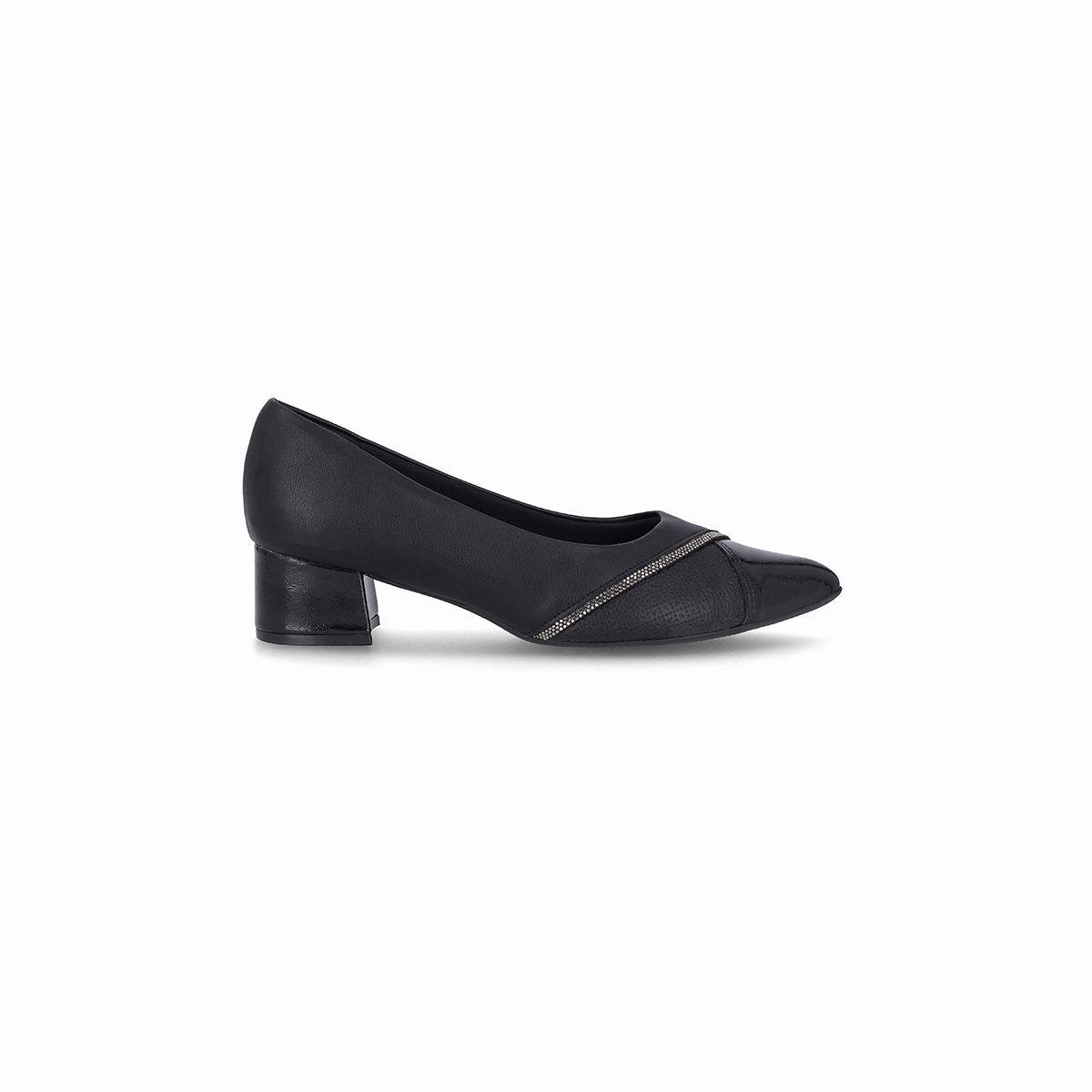 Zapato Mujer Negro/Strass Taci Piccadilly-0
