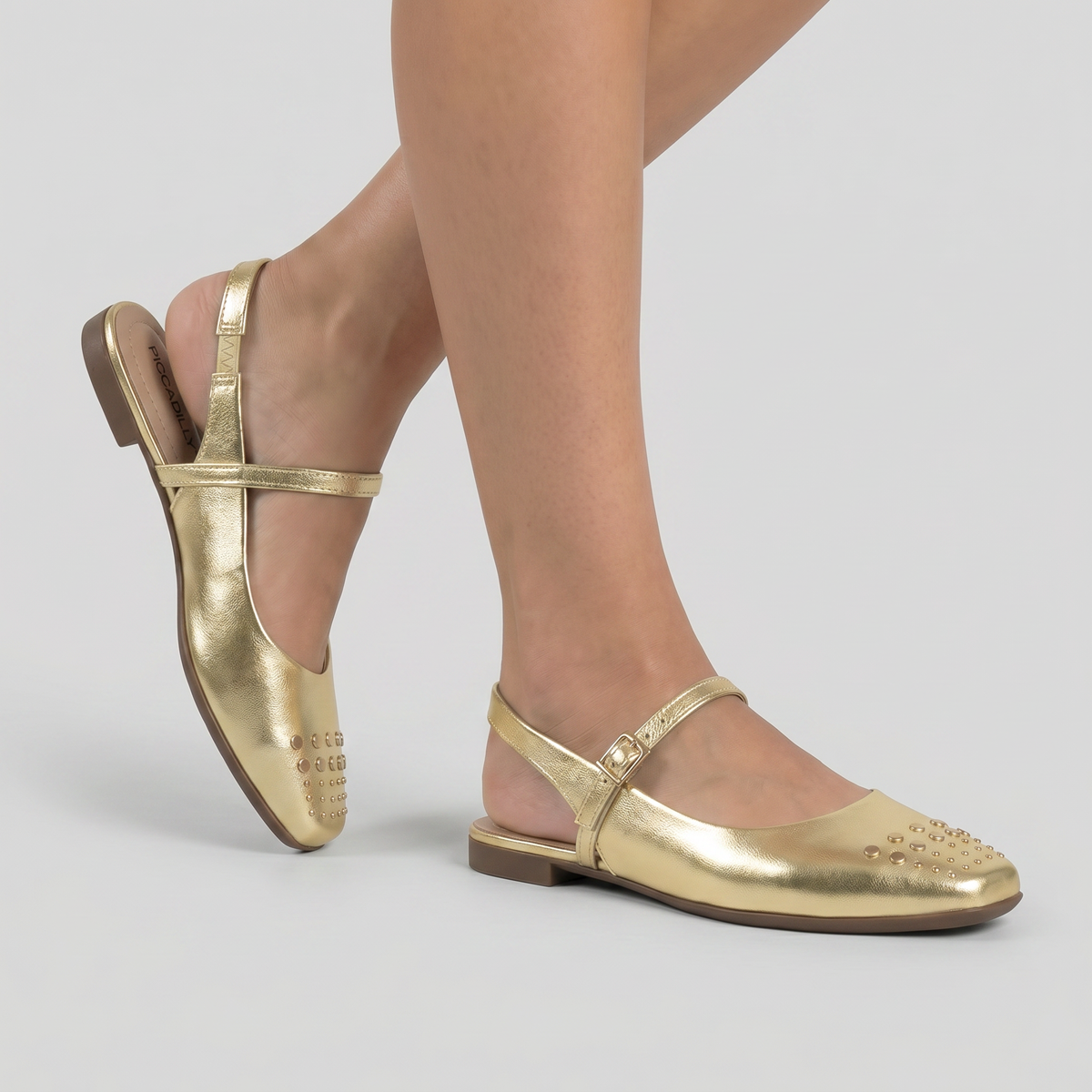 Ballerina Mujer Dorado Vanessa 87 Piccadilly-3